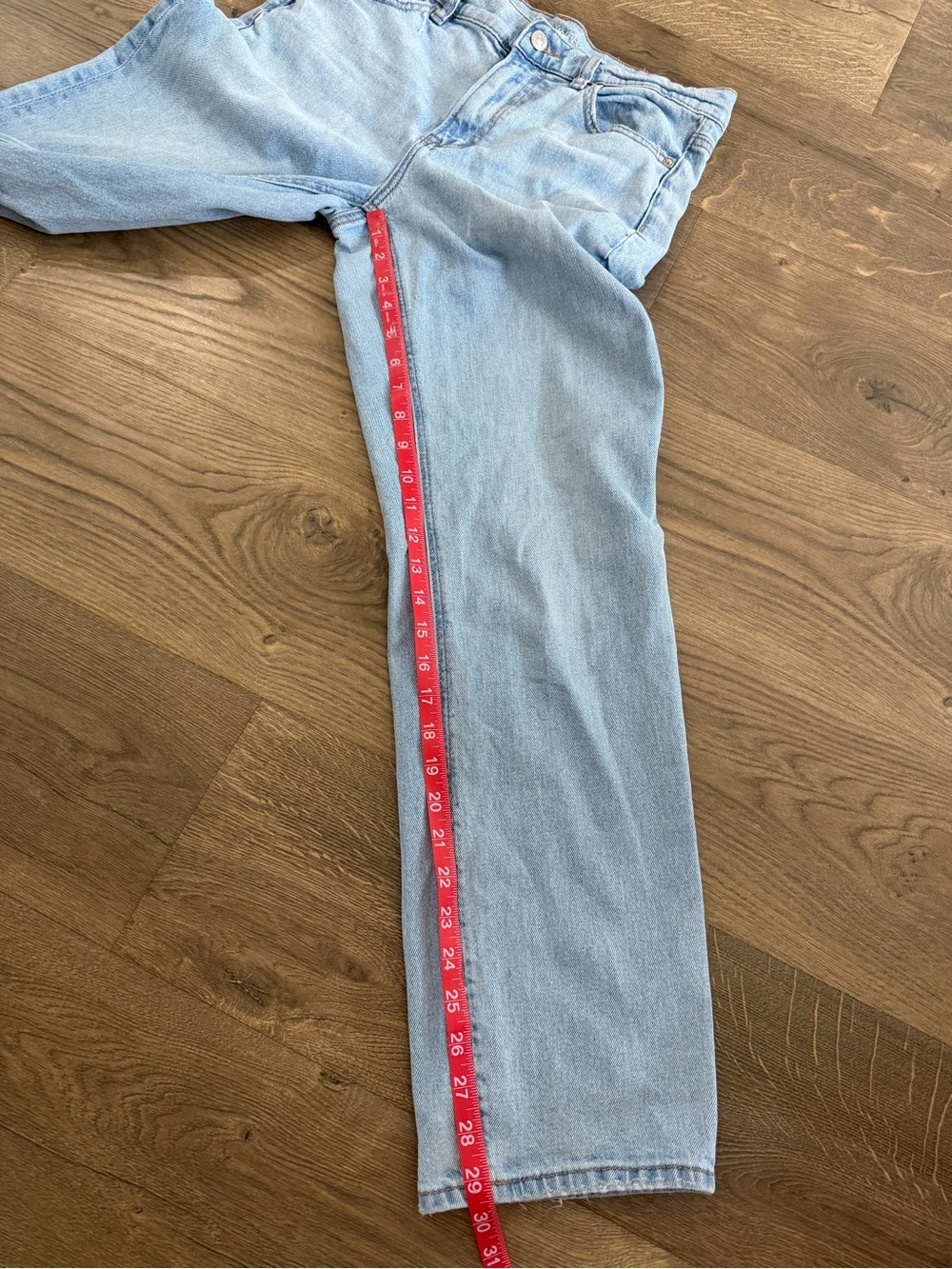 American Eagle Outfitters Light Blue Denim Jeans - Picture 9 of 10